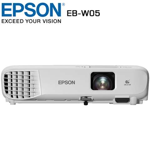 პროექტორი Epson EB-W05 WXGA 1280 x 800 3LCD Projector 3,300 Lumen Contrast 15,000 Wireless LAN IEEE 802.11b/g/n