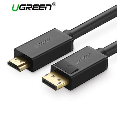 HDMI კაბელი UGREEN DP101 DP to HDMI male cable 1.5M