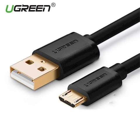 USB კაბელი Ugreen Micro-USB male to USB male cable Round 1.5M