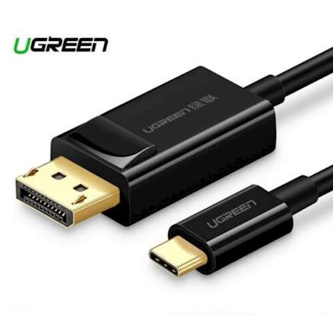 კაბელი UGREEN 50994 USB Type C to DP Cable 1.5m (Black) MM139