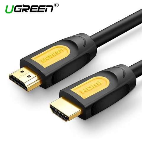 HDMI კაბელი UGREEN HD101 HDMI to HDMI Cable 1.5M (Yellow/Black)