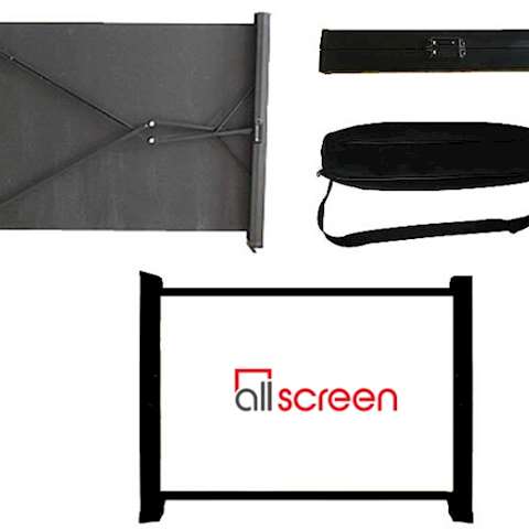 სამაგიდო პროექტორის ეკრანი ALLSCREEN Mini Table Projector Screens 800×1260CM CMTP-5043 HD FABRIC 50 inch